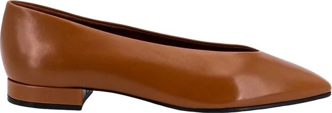 Loro Piana Rebecca Pointed-Toe Ballerina Shoes