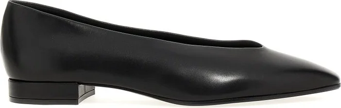 Loro Piana Rebecca Pointed-Toe Ballerina Shoes