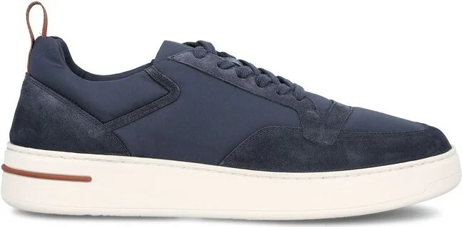 Loro Piana Round-Toe Lace-Up Sneakers