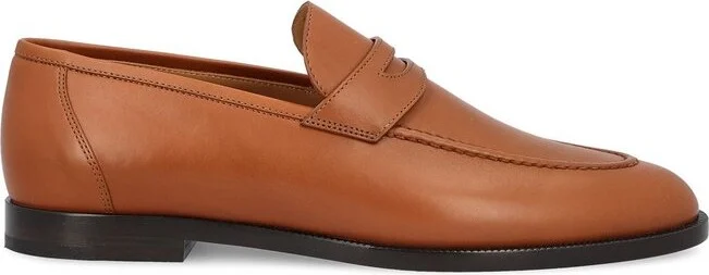 Loro Piana Sergio Round Toe Loafers