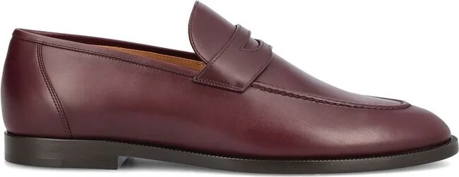 Loro Piana Sergio Round Toe Loafers