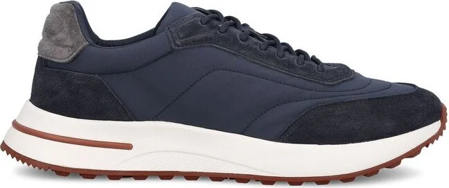 Loro Piana Weekend Walk Lace-Up Sneakers