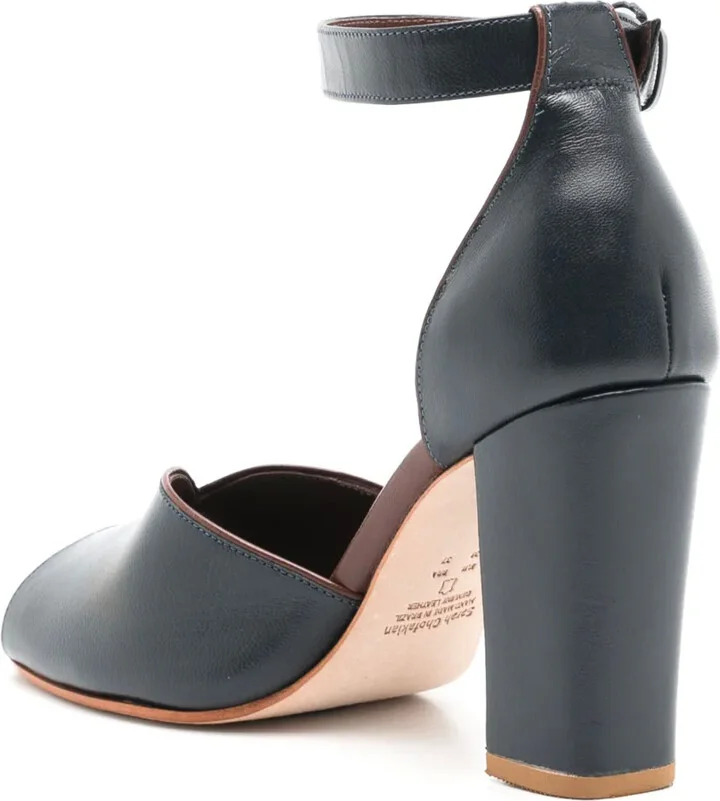 Lorraine 75mm leather sandals - Image 3