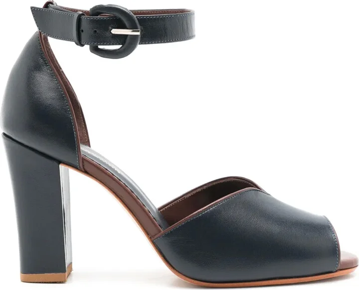 Lorraine 75mm leather sandals