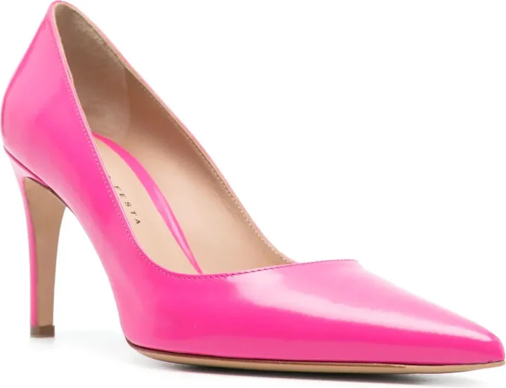 Lory 80mm leather pumps - Image 2