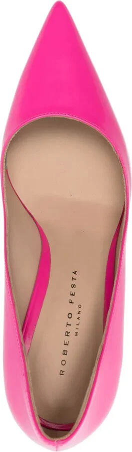Lory 80mm leather pumps - Image 4