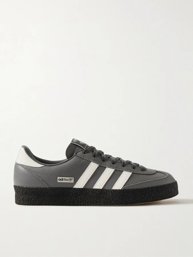 Lothertex SPZL Faux Leather-Trimmed Leather Sneakers