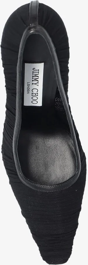 Lotta 100 Ruched Tulle Pumps - Image 3
