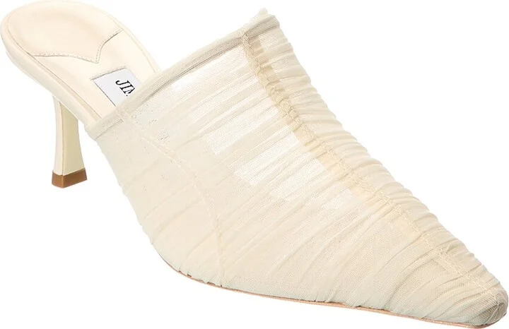 Lotta 65 Ruched Tulle Mule