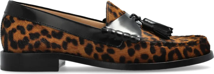 "Lottie" Loafers, , - Brown