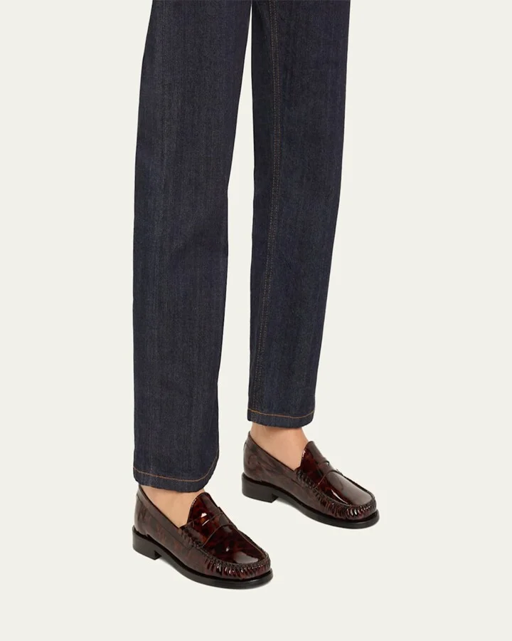 Lottie Patent Leather Loafers - Image 3