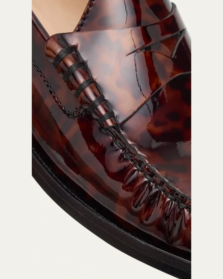 Lottie Patent Leather Loafers - Image 9