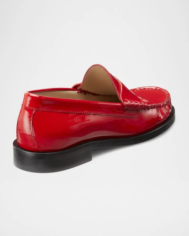 Lottie Patent Penny Loafers - Image 4
