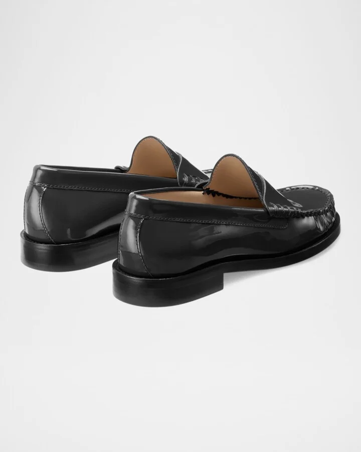 Lottie Patent Penny Loafers - Image 5