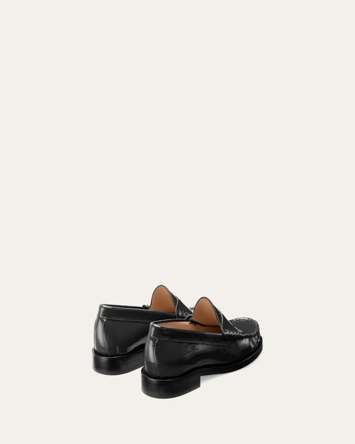 Lottie Patent Penny Loafers - Image 9