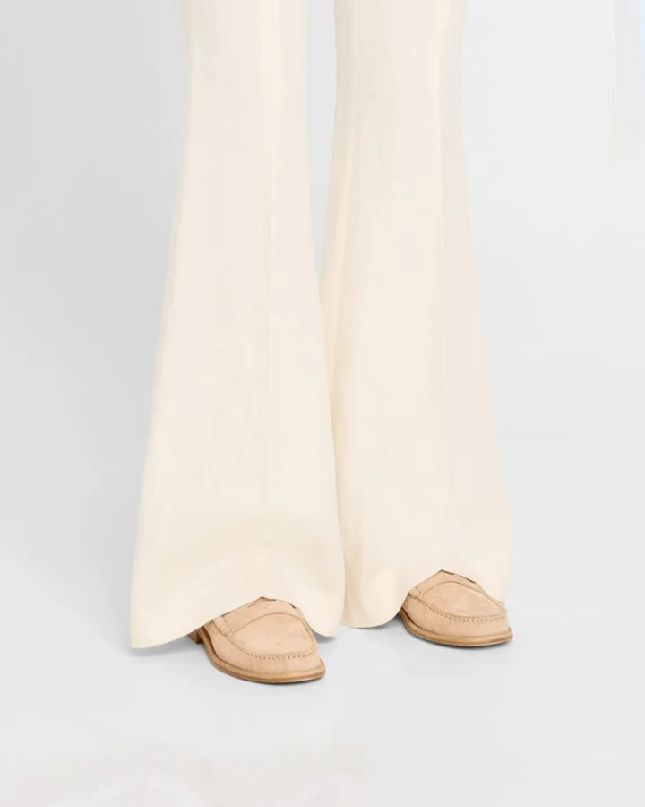 Lottie Suede Penny Loafers - Image 2