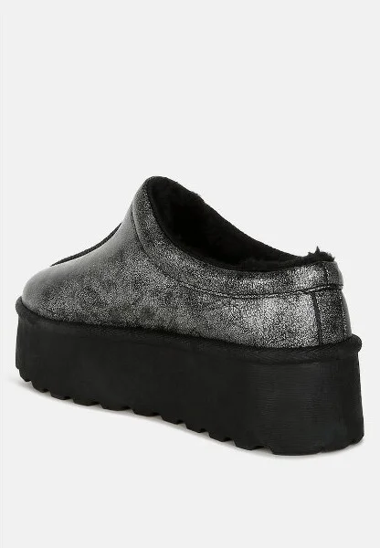 Lottys Faux Leather Platform Classic Slip-On Women - Image 2