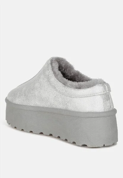 Lottys Faux Leather Platform Classic Slip-On Women - Image 3