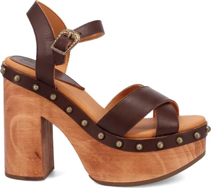 Lotus Ankle Strap Platform Sandal - Image 2