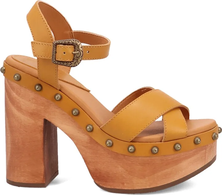 Lotus Ankle Strap Platform Sandal - Image 9