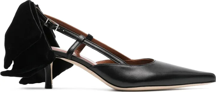 Lou 40mm pointed-toe pumps