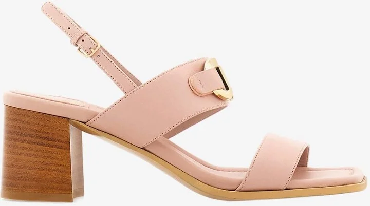 Lou 55 Slingback Leather Sandals