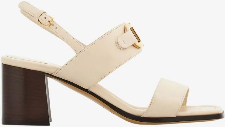 Lou 55 Slingback Leather Sandals
