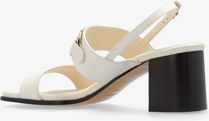 Lou 55 Slingback Sandals in Calf Leather - Image 2