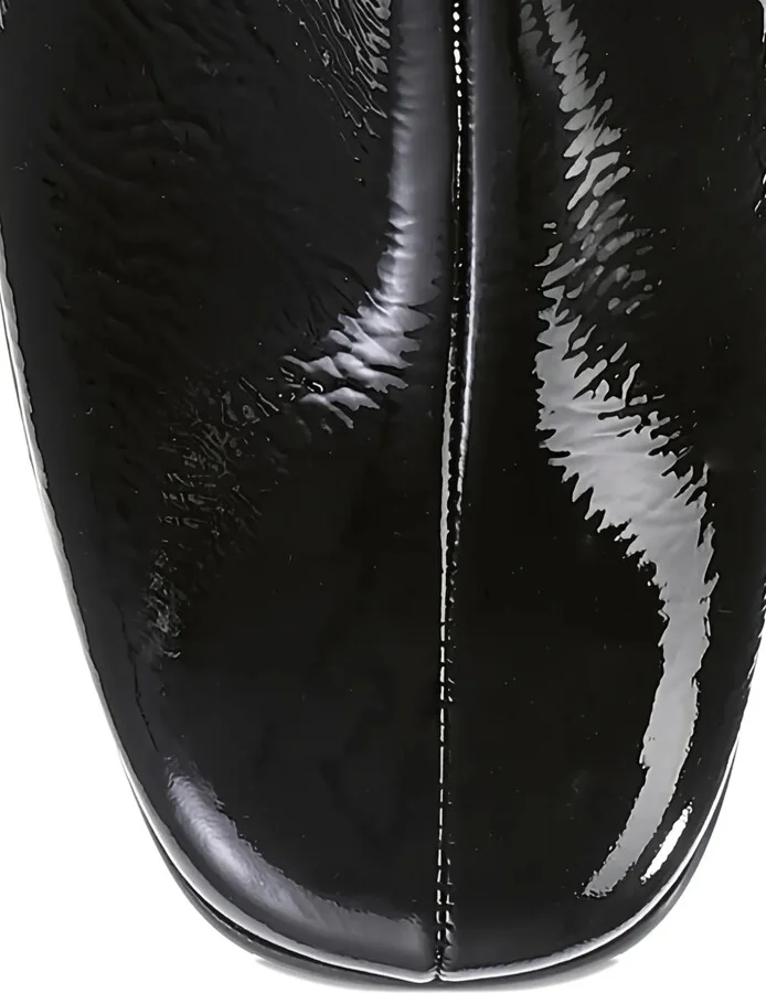 Lou block-heel patent ankle boots - Image 4