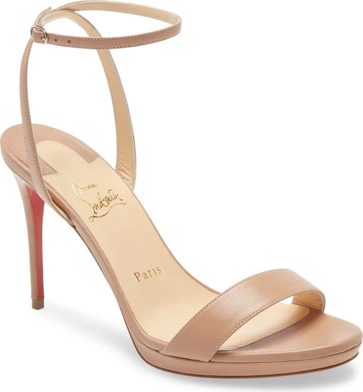 Loubi Queen Ankle Strap Sandal