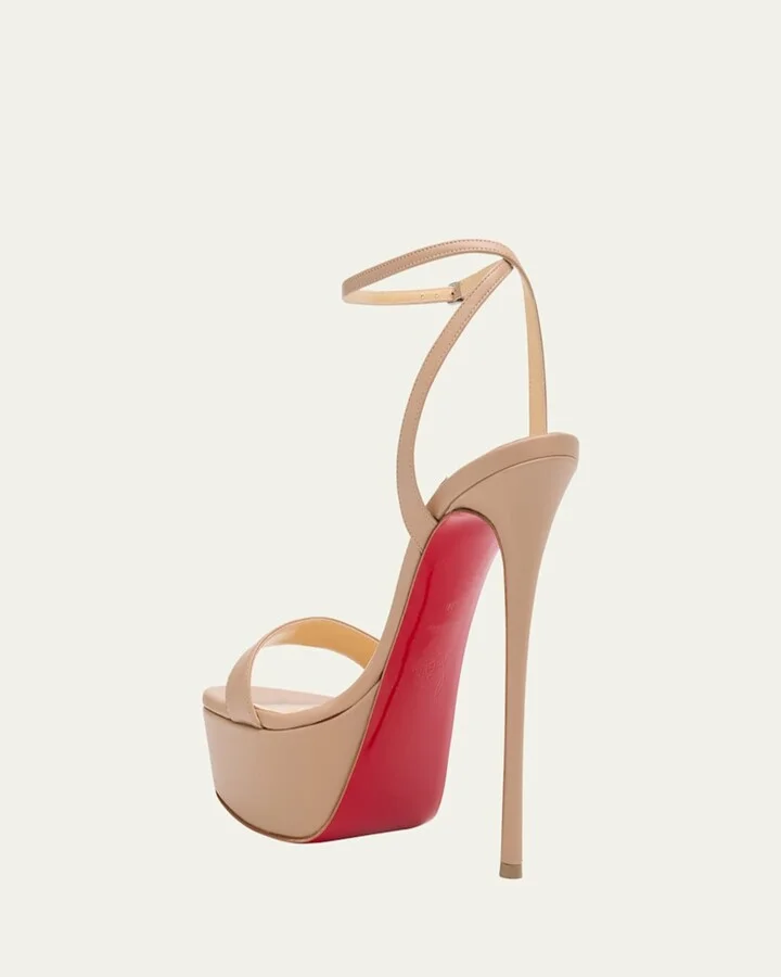 Loubi Queen Red Sole Platform Sandals - Image 3