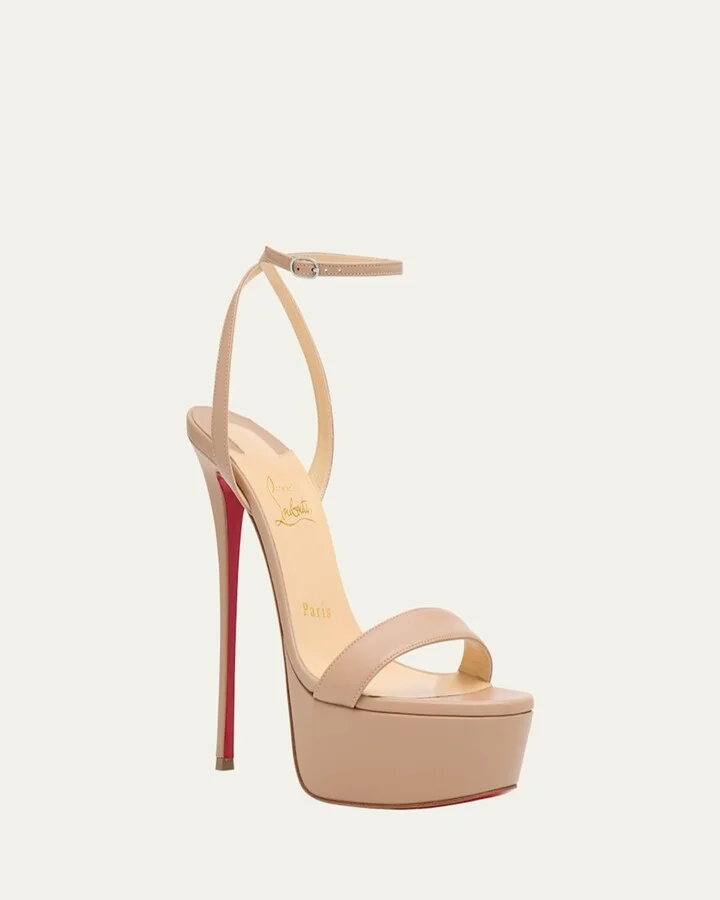 Loubi Queen Red Sole Platform Sandals - Image 10