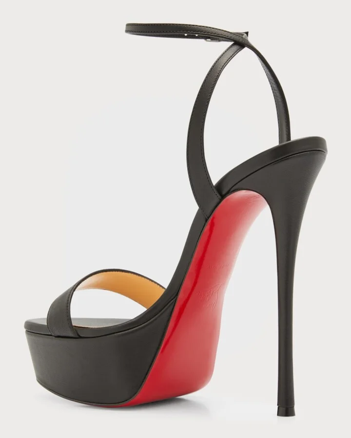 Loubi Queen Red Sole Platform Sandals - Image 2