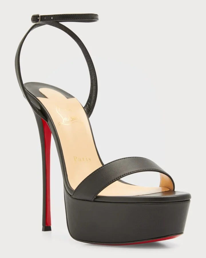Loubi Queen Red Sole Platform Sandals - Image 6
