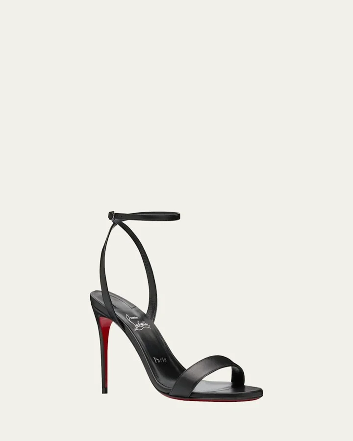Loubigirl Ankle-Strap Red Sole Sandals - Image 4