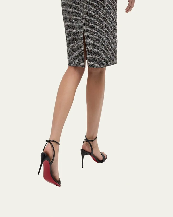 Loubigirl Ankle-Strap Red Sole Sandals - Image 5