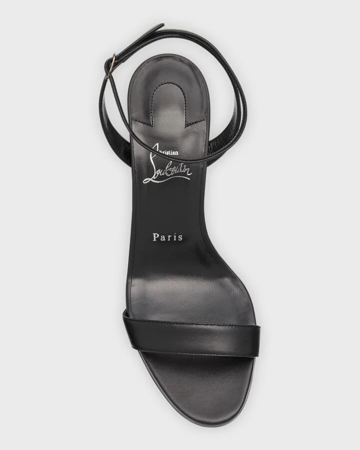 Loubigirl Ankle-Strap Red Sole Sandals - Image 3