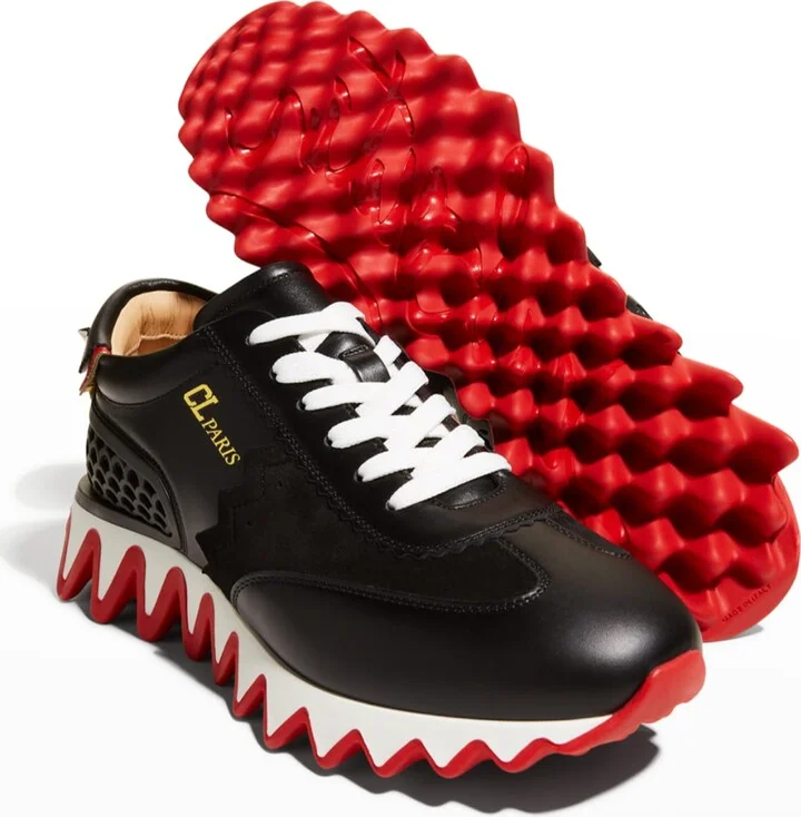 Loubishark Donna Red Sole Runner Sneakers - Image 2