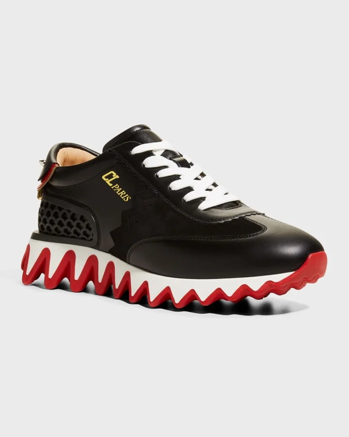 Loubishark Donna Red Sole Runner Sneakers - Image 3