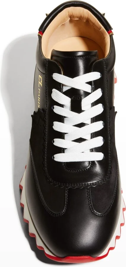 Loubishark Donna Red Sole Runner Sneakers - Image 4