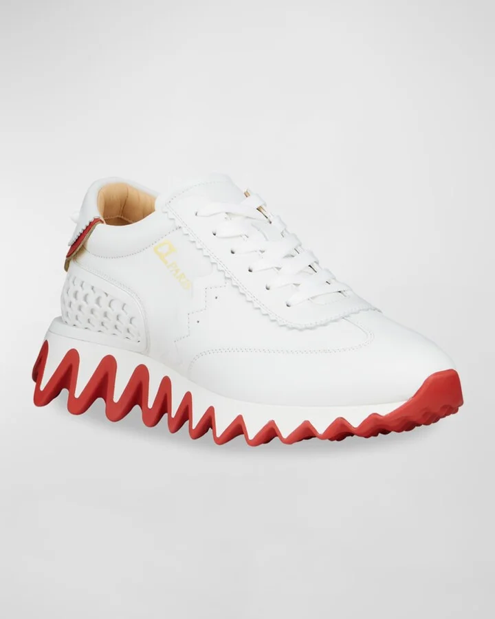 Loubishark Donna Red Sole Runner Sneakers - Image 5