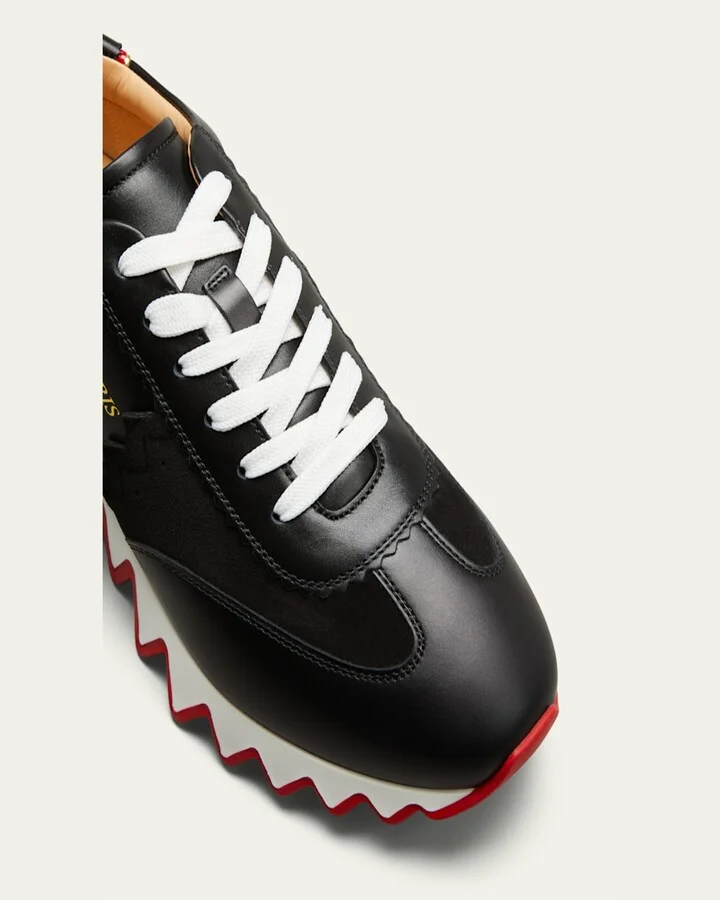 Loubishark Donna Red Sole Runner Sneakers - Image 2