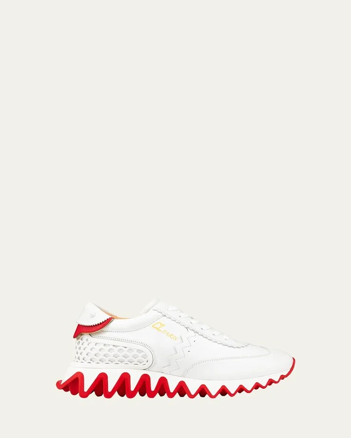 Loubishark Donna Red Sole Runner Sneakers