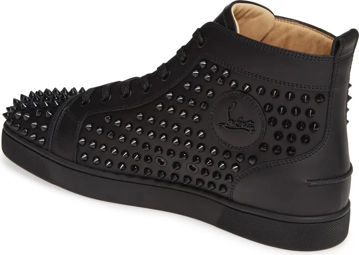 Louis Allover Spikes High Top Sneaker - Image 2