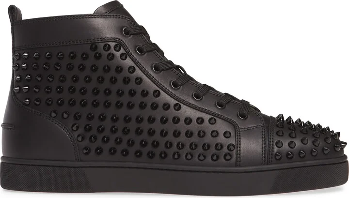Louis Allover Spikes High Top Sneaker - Image 3