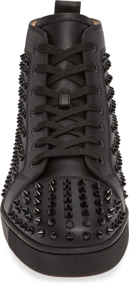 Louis Allover Spikes High Top Sneaker - Image 4