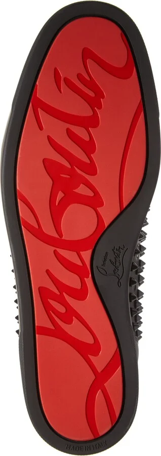 Louis Allover Spikes High Top Sneaker - Image 6