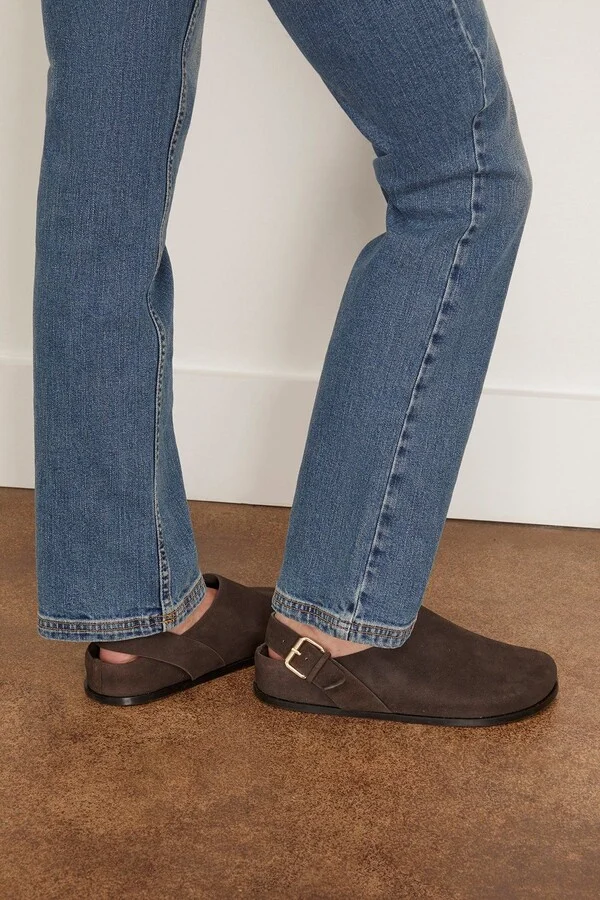 Louis Clog in Caribou Suede - Image 2