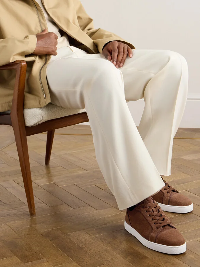 Louis Junior Full-Grain Suede Sneakers - Image 2