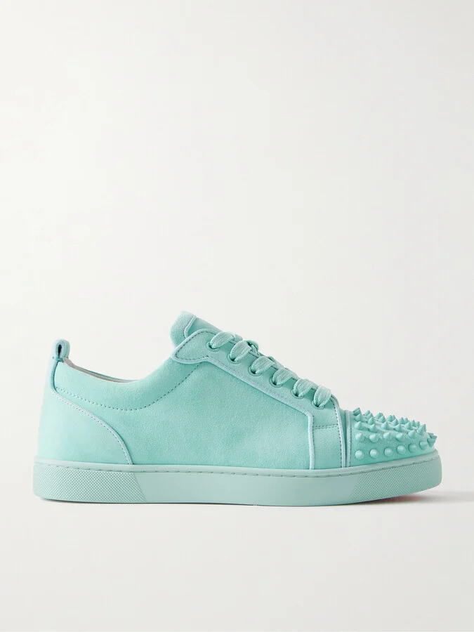 Louis Junior Spiked Suede Sneakers